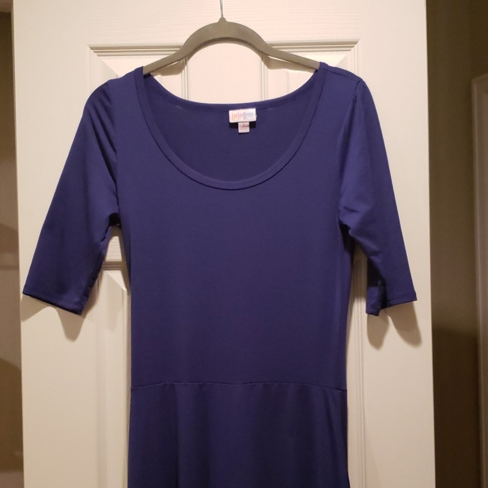 LULAROE Navy Maxi Dress